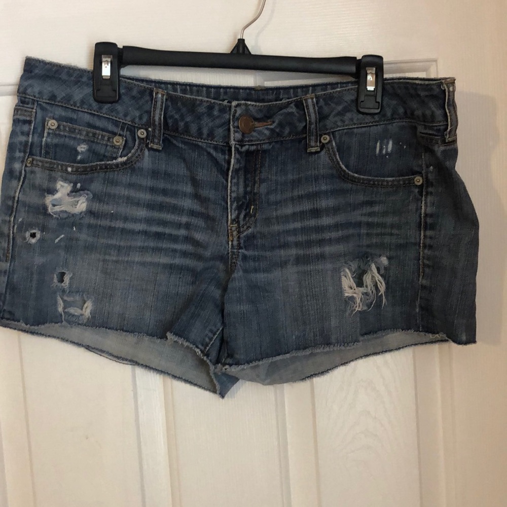 Ripped shorts
